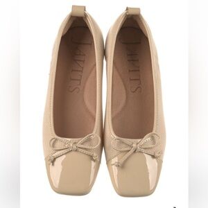 Eric Javits Nude Ballet Flats